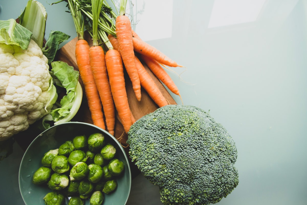 Colorful foods rich in eye-protecting nutrients